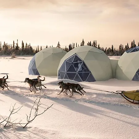 Quinzee Nupen - Pure & Private Retreat Tente de luxe Kafjord (Finnmark)