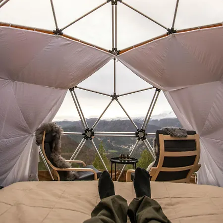 Tente de luxe Quinzee Nupen - Pure & Private Retreat *