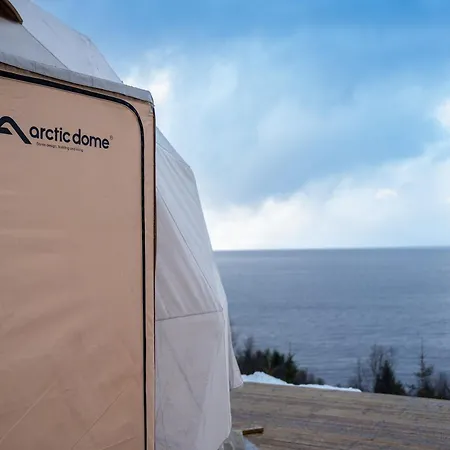 Campismo de Luxo Quinzee Nupen - Pure & Private Retreat Kasfjord
