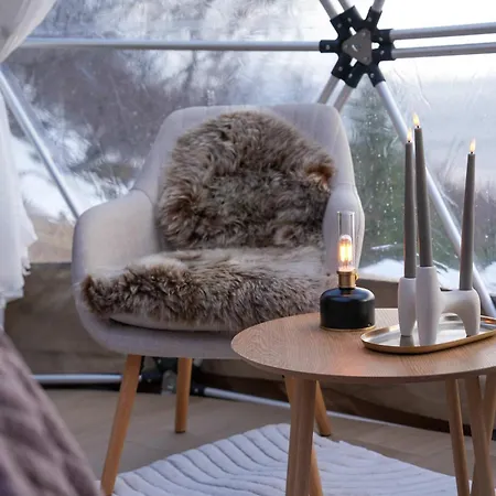 Quinzee Nupen - Pure & Private Retreat Campismo de Luxo Kasfjord