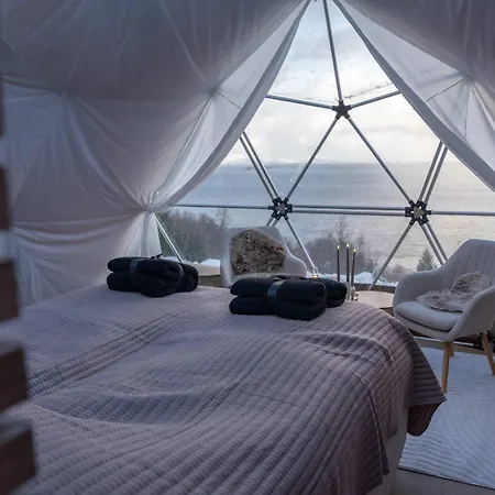 Quinzee Nupen - Pure & Private Retreat Campismo de Luxo Kasfjord