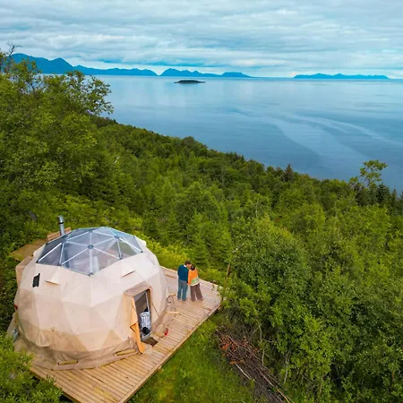Lyxtält Quinzee Nupen - Pure & Private Retreat Kasfjord